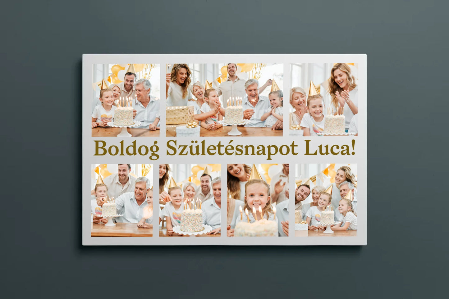 Landscape Canvas Hanging on Wall Mockup copy