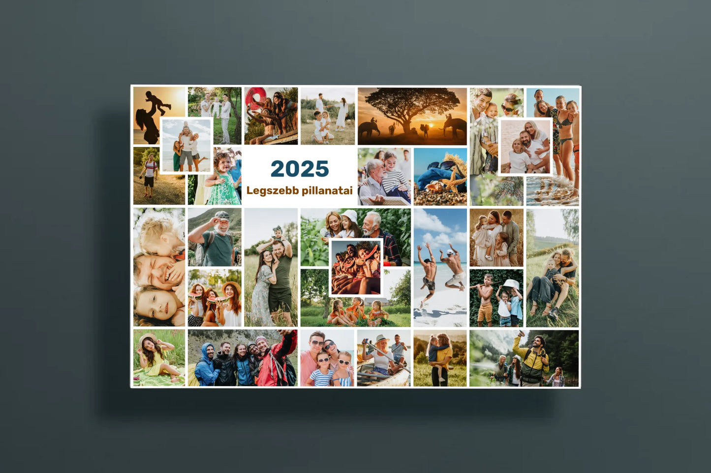 Landscape Canvas Hanging on Wall Mockup copy42