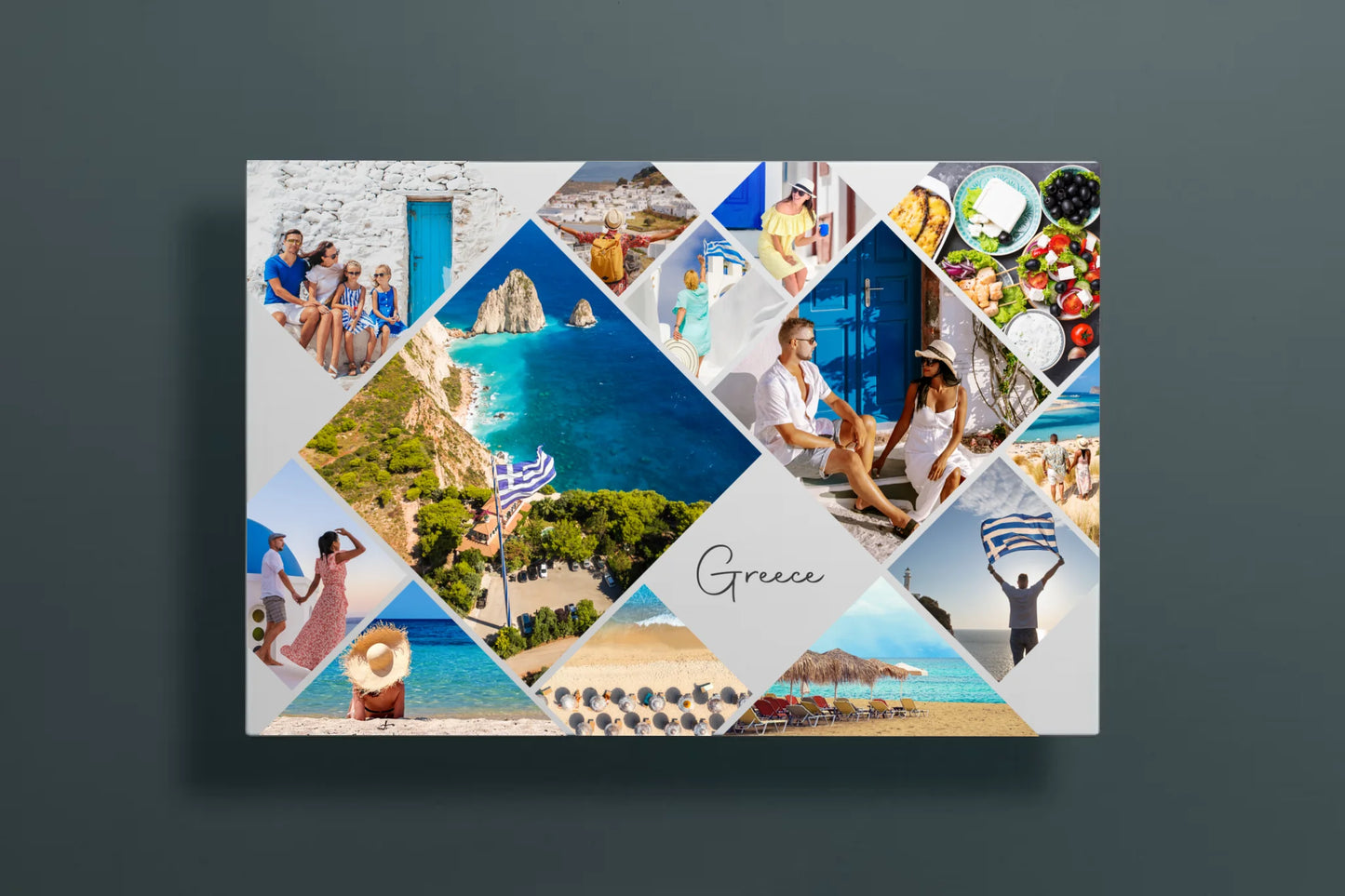 Landscape Canvas Hanging on Wall Mockup copy42