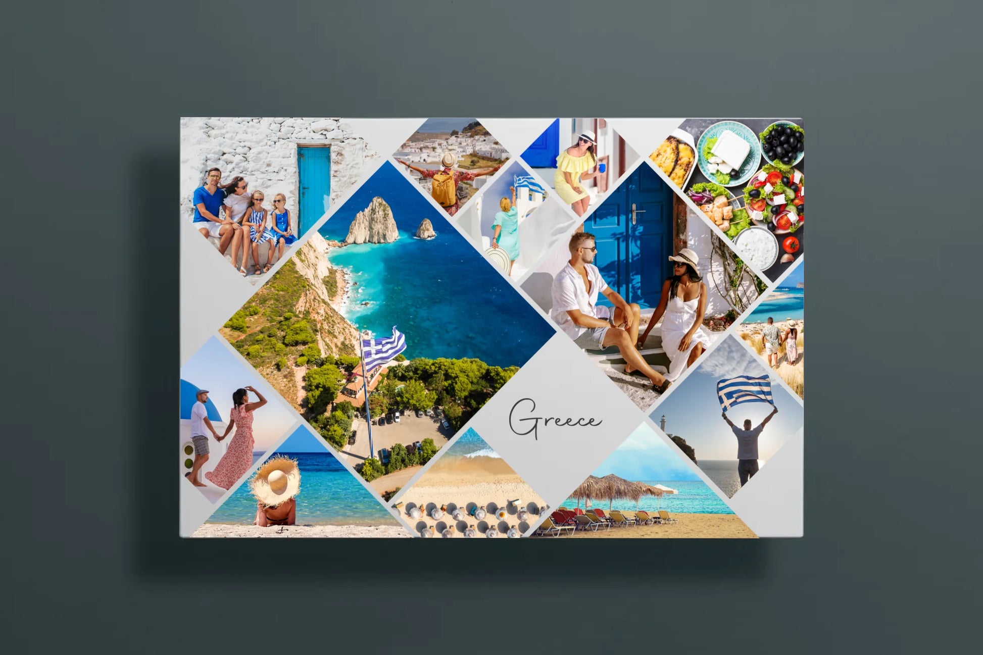 Landscape Canvas Hanging on Wall Mockup copy42