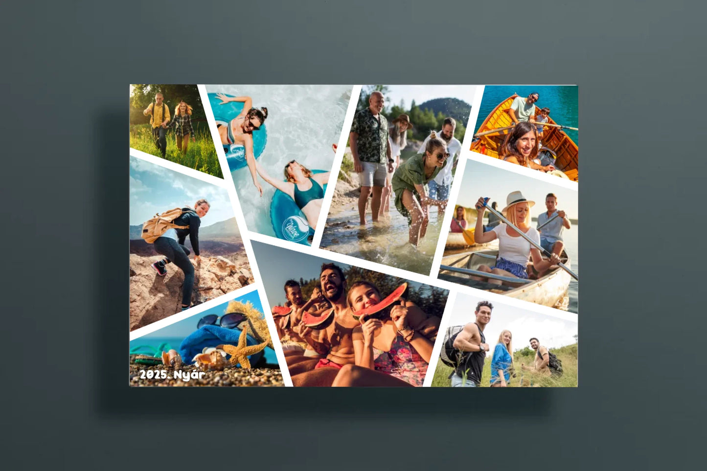 Landscape Canvas Hanging on Wall Mockup copy42